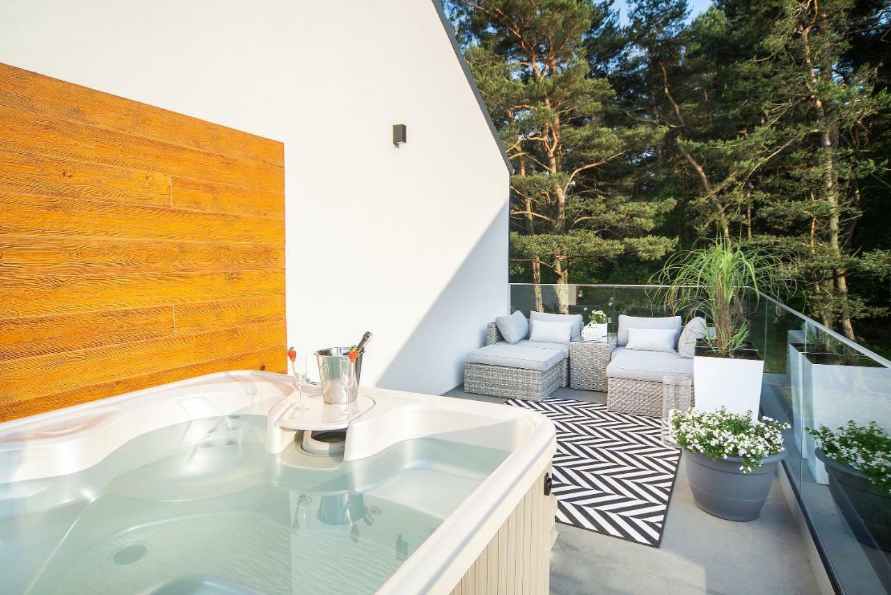 Przyplywy & Odplywy Hotel Jastrzębia Góra Kültér fotó